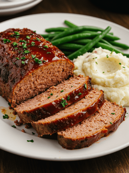Smoked Meatloaf Recipe slices
