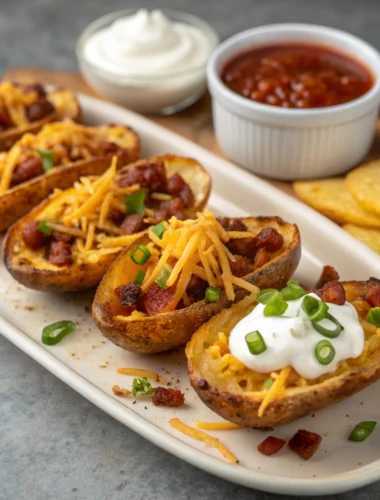 potato skins recipe